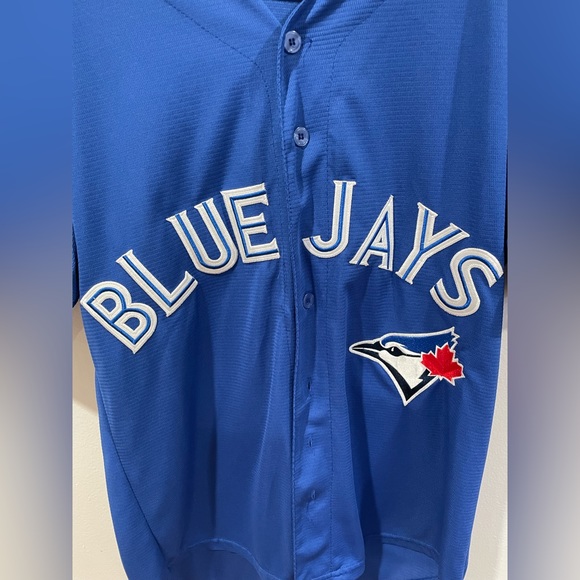 MLB Toronto Blue Jays Josh Donaldson Jersey #20 Majestic Men’s Medium EUC - Picture 3 of 4